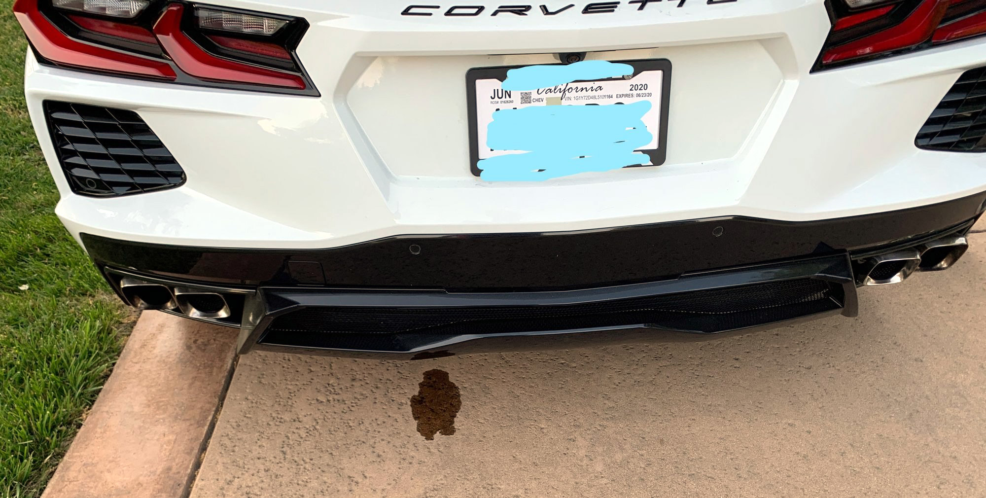 C8 Transaxle leaking fluid have to yank out Team ZR1 Corvette Racers